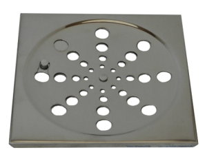 GRELHA QUADRADA INOX COM FECHO 100MM
